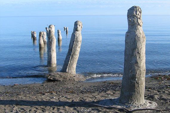 Galerie d’art, Centre d’Art Marcel Gagnon, Sainte-Flavie, Gaspésie