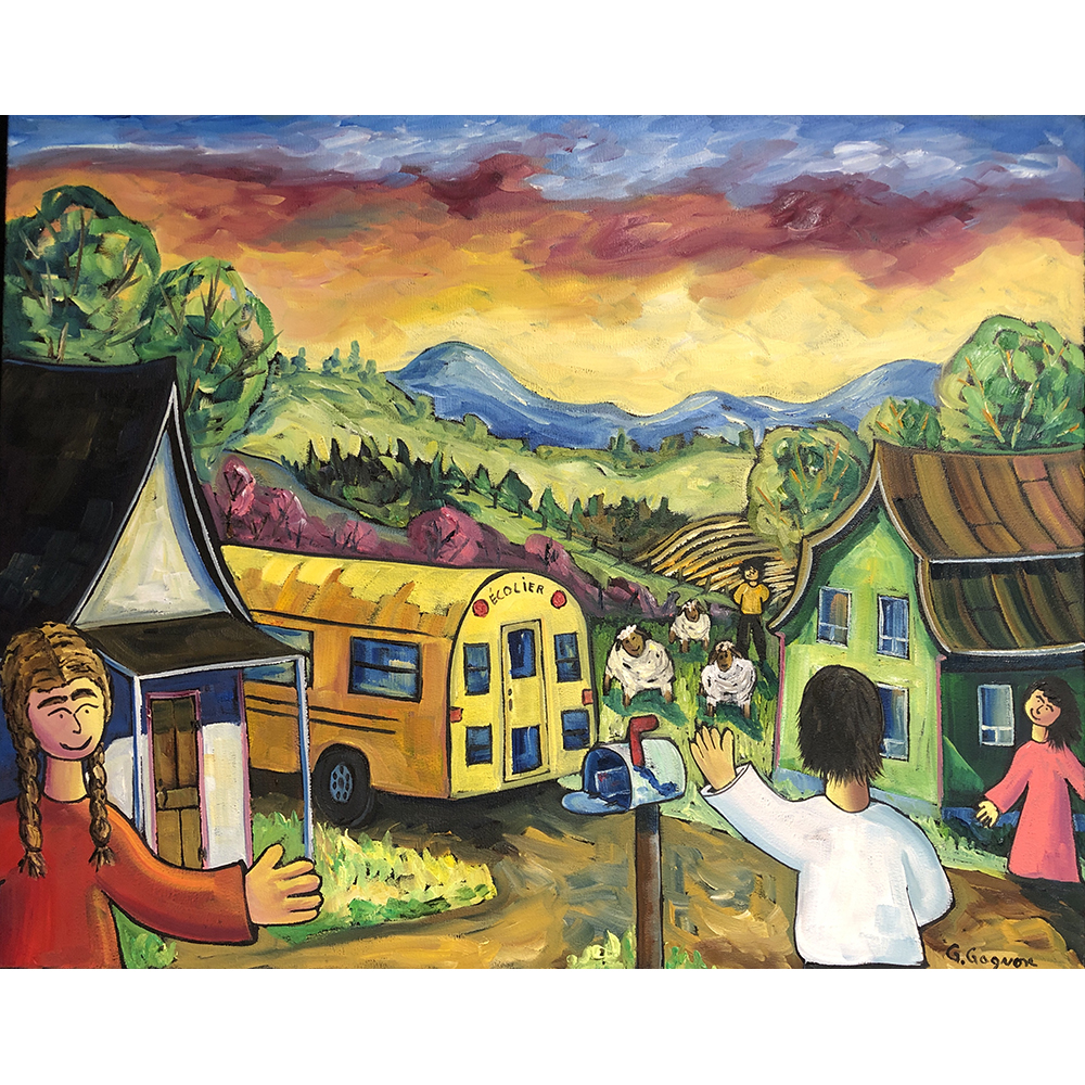 Guillaume Gagnon artiste peintre Gaspésie